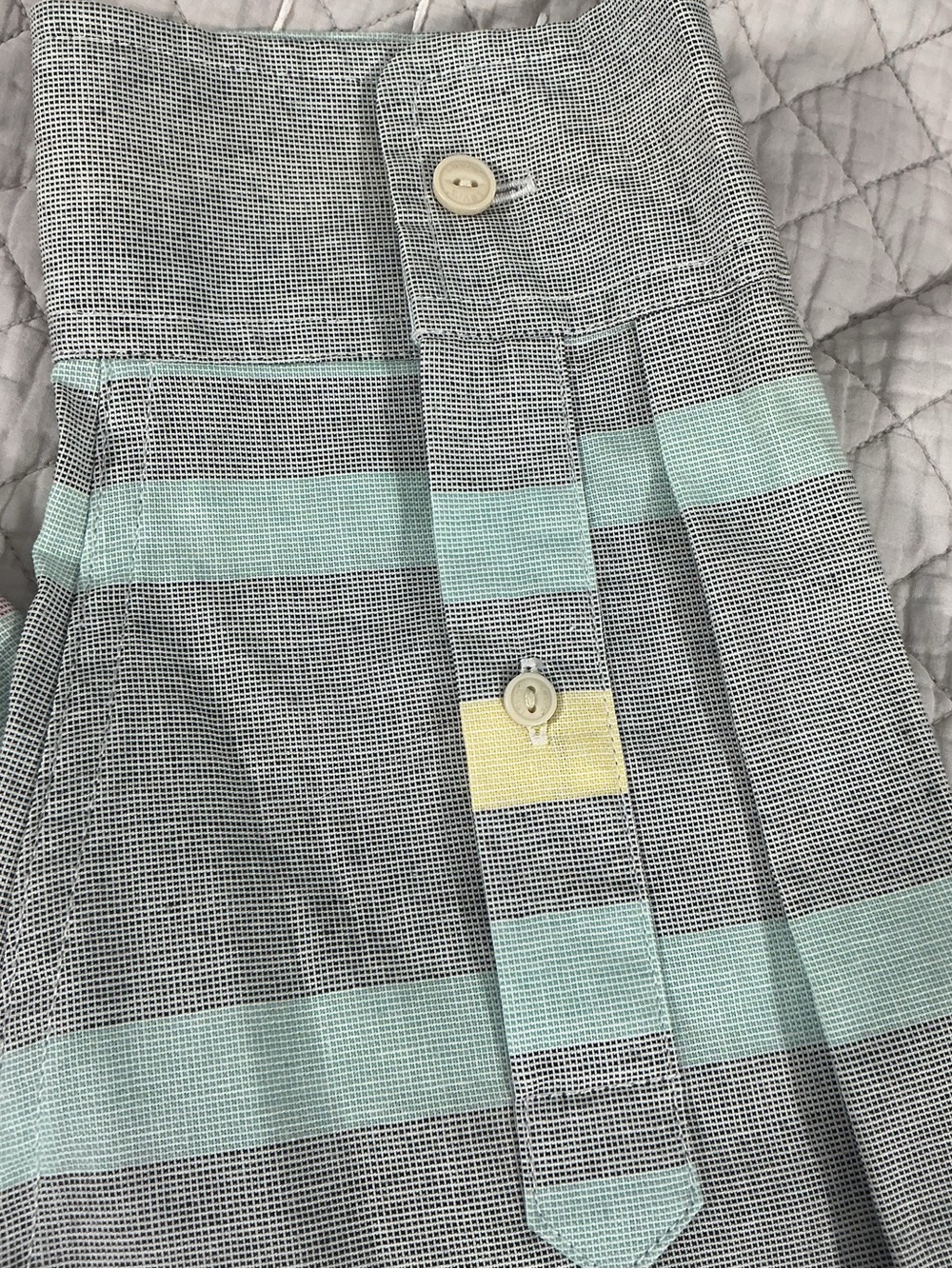 NWT Levi's Men's Striped Hooded Button Down Shacket Kangaroo Pockets Size XXL - Picture 7 of 12